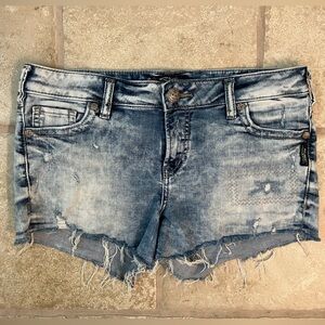 Silver Jeans Co AIKO Jean shorts women’s W 30